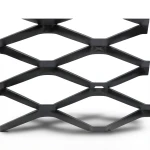 Hot Rolled Black Steel Expanded Metal Mesh Bahri Thickness 2.8 mm Length 4 m Width 1.22 m