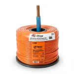 سلك كهرباء مفرد نحاس مجدول 600 فولت AWM مقاس 4/0 AWG عزل PVC برتقالي طول 500 قدم | شركة الفنار