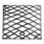 Hot Rolled Black Steel Expanded Metal Mesh Bahri 1.5 mm Thickness 2 m Length 1.22 m Width