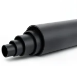 أنابيب بلاستيك HDPE ضغط 4 بار PE 80 قطر خارجي 355 مم SDR 26 لون أسود