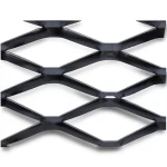 Hot Rolled Black Steel Expanded Metal Mesh Bahri 2.8 mm Thickness 1.22 m Width 3 m Length