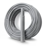 لفة سلك امريكي 16 AWG نحاس مجدول 600 فولت عزل PVC رمادي 2500 قدم | شركة الفنار