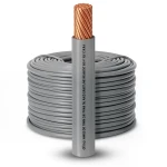 سلك امريكي 14 AWG نحاس مجدول معزول PVC رمادي 600 فولت 2500 قدم | شركة الفنار