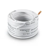 لفة سلك كهرباء نحاس شعر 50 sq mm 600/1000 فولت، موصل قطر 0.4 مم، عزل PVC، لون أبيض | شركة الفنار