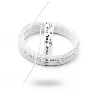 Flexible Copper Wire 120mm 600/1000V, 0.5mm Diameter, PVC Insulation, White | Al Fanar