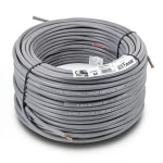 سلك امريكي 6 AWG نحاس مجدول معزول PVC رمادي، 600 فولت، طول 500 قدم | شركة الفنار