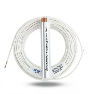Flexible Copper Wire 150mm 600/1000V, 0.5mm Conductor Diameter, PVC Insulated, White Color | Al Fanar