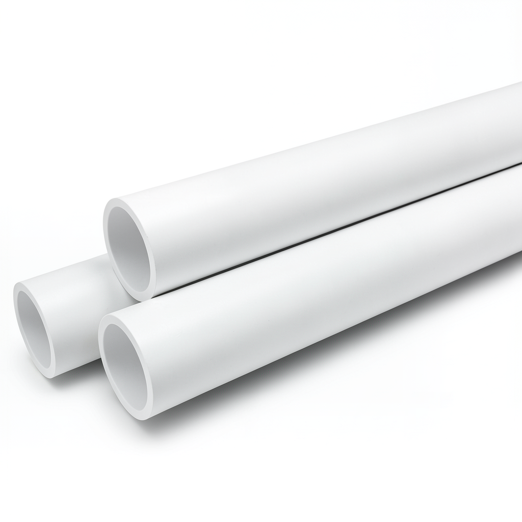 مواسير UPVC ضغط 10 بار قطر خارجي 110 مم سمك 5.3 مم لون أبيض