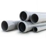 UPVC Pipes Nominal Pressure 10 Bar Outside Diameter 355 mm Thickness 26.3 mm Gray