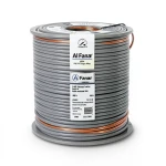 سلك امريكي 3 AWG نحاس مجدول معزول PVC رمادي 600 فولت طول 500 قدم | شركة الفنار