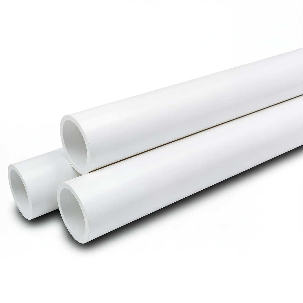 مواسير UPVC ضغط 10 بار قطر خارجي 110 مم سمك 5.3 مم لون أبيض
