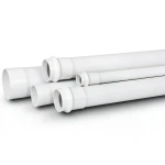 مواسير UPVC لأنظمة الصرف الصحي مقاس 100 mm سمك 3.5 mm لون أبيض