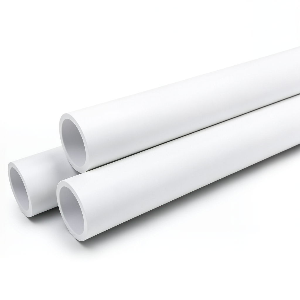 UPVC Pipes Nominal Pressure 6 Bar Outer Diameter 63 mm Thickness 1.9 mm White