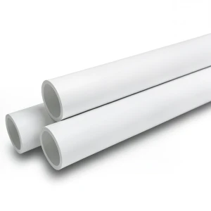 مواسير UPVC ضغط 10 بار قطر خارجي 250 مم سمك 11.9 مم لون أبيض