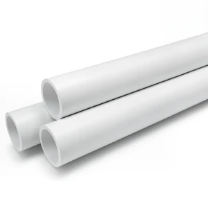 UPVC Pipes Nominal Pressure 6 Bar Outer Diameter 50 mm Thickness 1.8 mm White