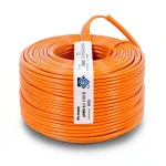 لفة سلك مفرد نحاس مجدول AWM 600 فولت 1/0 AWG عزل PVC برتقالي 500 قدم | شركة الفنار