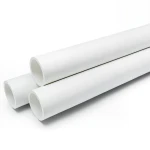 مواسير UPVC ضغط 10 بار قطر خارجي 250 مم سمك 11.9 مم لون أبيض