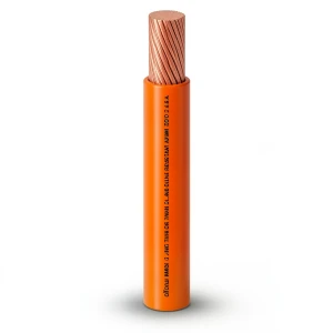 سلك مفرد نحاس مجدول 600 فولت AWM مقاس 2/0 AWG معزول PVC برتقالي 500 قدم | شركة الفنار