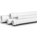 انابيب UPVC لأنظمة الصرف الصحي قطر خارجى 90 ملم سماكة 3.5 مم لون أبيض