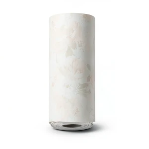 Italian Wallpaper Floral Design Pale Beige, Size 10mx0.53m
