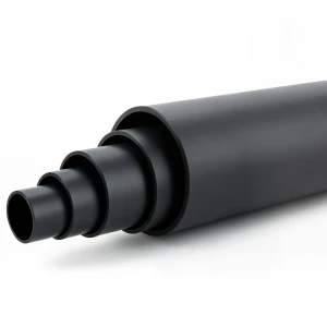 HDPE Pipe Pressure 4 Bar PE 80 OD 225 mm SDR 26 Black