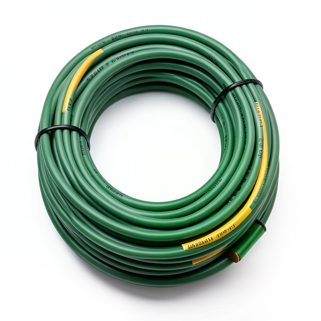 لفة سلك 185 مم2 450/750 جهد أخضر/أصفر مرن، موصل نحاس، عزل PVC مقاوم للحرارة | شركة الفنار