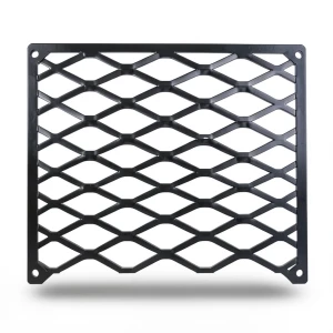 Hot Rolled Black Steel Expanded Metal Mesh Bahri 3 mm Thickness 1.22 m Width 2 m Length