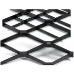 Hot Rolled Black Steel Expanded Metal Mesh Bahri 3 mm Thickness 1.22m Width 5m Length