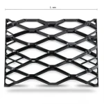 Hot Rolled Black Steel Expanded Metal Mesh Bahri 3.8 mm Thickness 1.22m Width 2m Length
