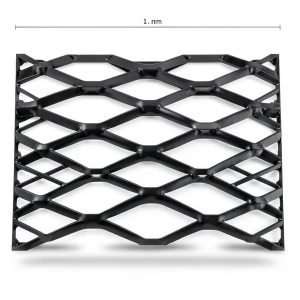 Hot Rolled Black Steel Expanded Metal Mesh Bahri 3.8 mm Thickness 1.22m Width 2m Length
