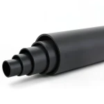 أنابيب بلاستيك HDPE ضغط اسمي 6 بار PE 80 قطر خارجي 355 مم SDR 17.6 لون أسود
