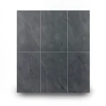 ارضيات بورسلان ارتفاع 0.88 سم، 120x60 سم، لون رمادي داكن