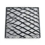 Hot Rolled Black Steel Expanded Metal Mesh Bahri 3 mm Thickness 1.22m Width 3m Length