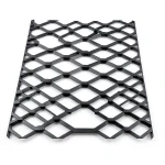 Hot Rolled Black Steel Expanded Metal Mesh Bahri 1.5 mm Thickness 3m Length 1.22m Width