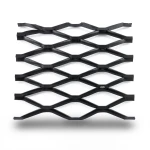 Hot Rolled Black Steel Expanded Metal Mesh Bahri Thickness 1.7 mm Width 1.22 m Length 3 m