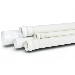 أنابيب UPVC لأنظمة الصرف الصحي مقاس 63 مم سمك 3.5 ملم لون أبيض