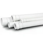 مواسير UPVC لأنظمة الصرف الصحي قطر خارجى 80 ملم سماكة 3.5 ملم لون أبيض