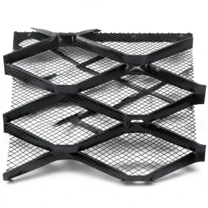 Hot Rolled Black Steel Expanded Metal Mesh Bahri 3 mm Thickness 1.22 m Width 6 m Length