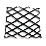 Hot Rolled Black Steel Expanded Metal Mesh Bahri 3.8 mm Thickness 1.22m Width 5m Length