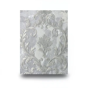 Classic Wallpaper Gray Color 10m x 1.06m Model 083603