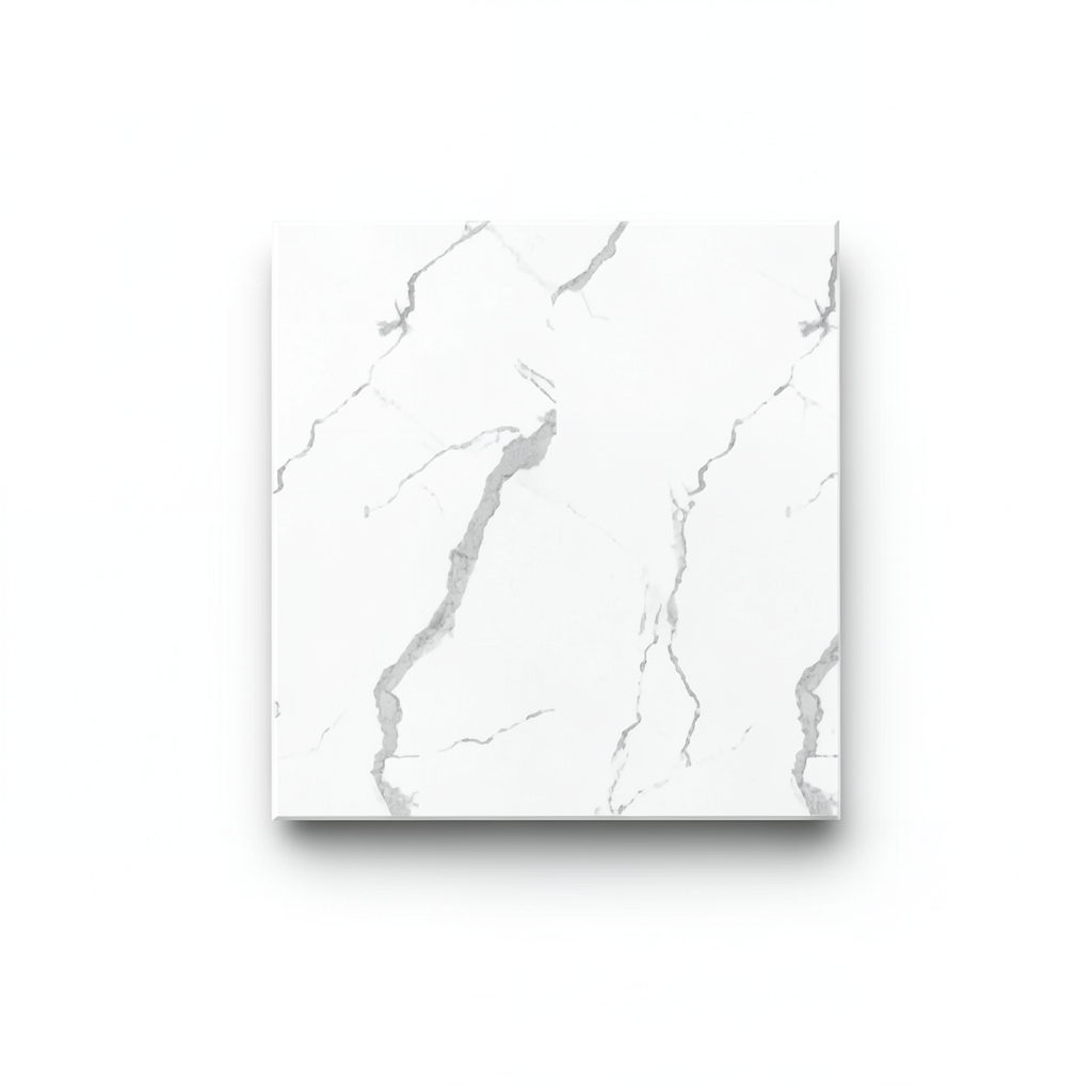 Porcelain Floors 0.88 cm High, 120x60 cm, White Color Satvario