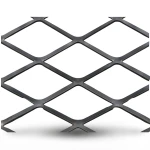 Hot Rolled Black Steel Expanded Metal Mesh Thickness 1.2 mm Width 2.44 m Length 3 m