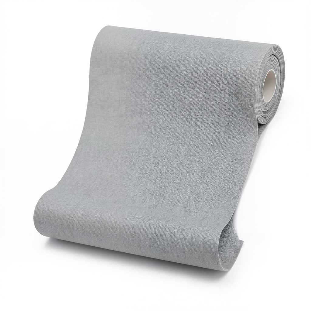 Plain Wall Covering Gray Color, 10m Length x 1.06m Width