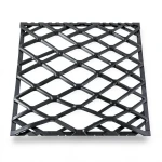 Hot Rolled Black Steel Expanded Metal Mesh Bahri Thickness 1.7 mm Width 1.22 m Length 3 m