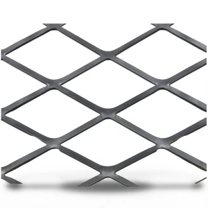 Hot Rolled Black Steel Expanded Metal Mesh Thickness 1.2 mm Width 2.44 m Length 1 m