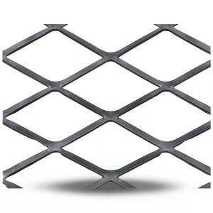 Hot Rolled Black Steel Expanded Metal Mesh Thickness 1.2 mm Width 2.44 m Length 5 m