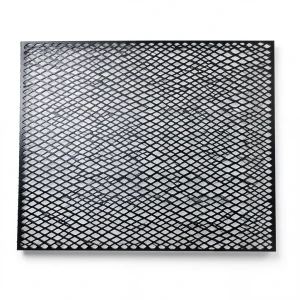 Hot Rolled Black Steel Expanded Metal Mesh Thickness 1.2 mm Width 2.44 m Length 3 m