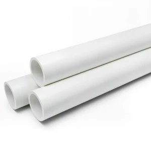 مواسير UPVC ضغط 6 بار قطر خارجي 160 مم سمك 4.7 مم لون أبيض