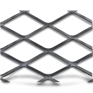 Hot Rolled Black Steel Expanded Metal Mesh Thickness 1.2 mm Width 2.44 M Length 6 M