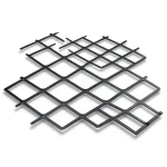 Hot Rolled Black Steel Expanded Metal Mesh Thickness 1.4 mm Width 2.44 M Length 3 m